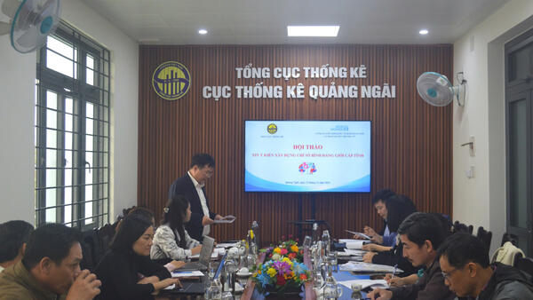 Hội thảo xin ý kiến xây dựng Chỉ số bình đẳng giới cấp tỉnh