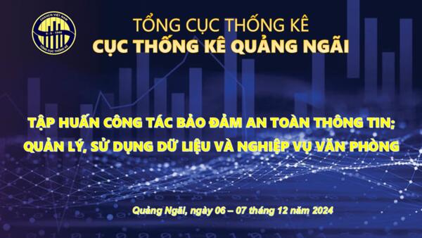 Tập huấn công tác bảo đảm an toàn thông tin; quản lý, sử dụng dữ liệu và nghiệp vụ văn phòng