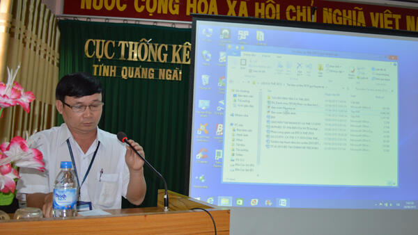 Cục Thống kê tỉnh Quảng Ngãi tổ chức Hội nghị tập huấn điều tra Cá thể 2015