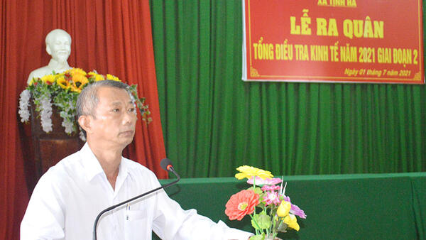 Quảng Ngãi ra quân Tổng điều tra kinh tế năm 2021 giai đoạn 2